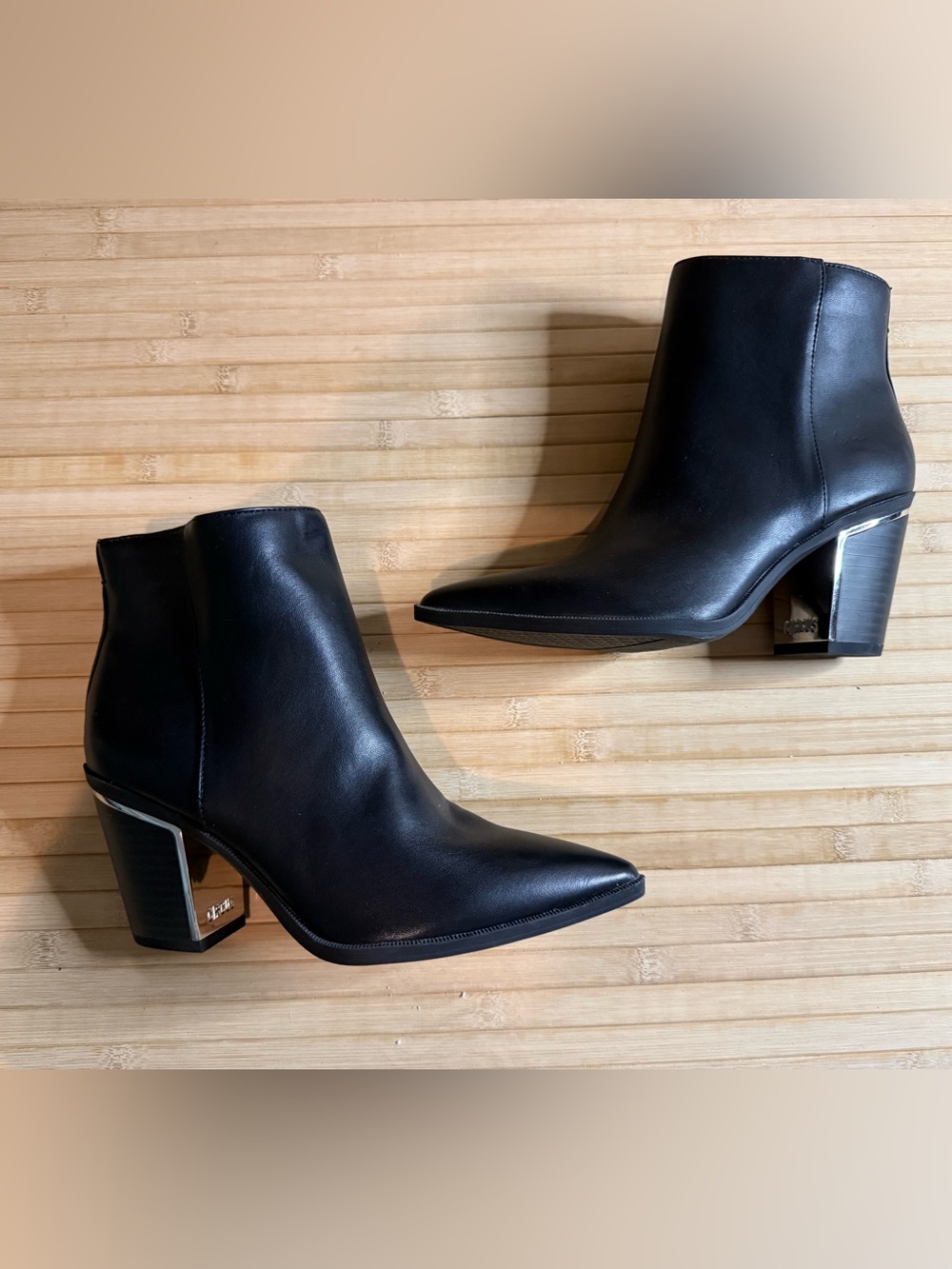 Circus by Sam Edelman "Cal" Black Nappa Ankle Boots - worn once